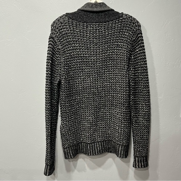 Rag Bone Neiman Marcus Target Sweater Mens Small Cardigan Wool Blend Gray Sz S - Picture 4 of 6